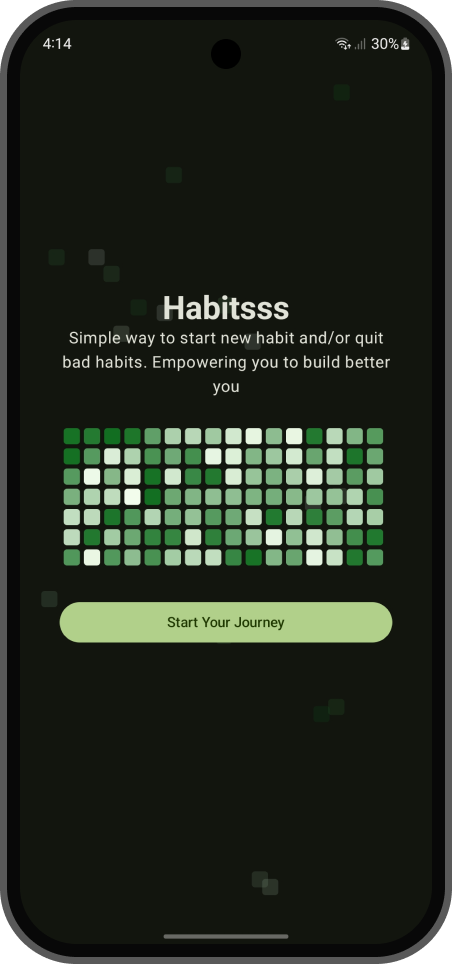 Habitsss app screenshot